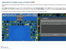 Tablet Screenshot of jigsaw-world.com